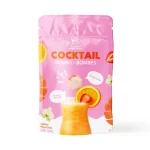 two pack of Cocktail Bomb Shop Dreamsicle drink bombs in eco friendly wrapping
