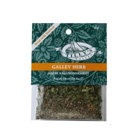 Bag of Tilly's Galley Galley Herb Spice Blend with a clean, professional label