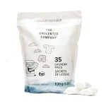 The Unscented Co Unscented Laundry Pacs with minimalist packaging