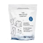 1 kg bag of The Unscented Co Laundry Whitener with minimalist eco friendly packaging
