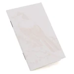 Ensemble de trois carnets de poche Porchlight Press Monochromatic Birds présentant les motifs Geai de Steller, Whiskey Jack et Corbeau