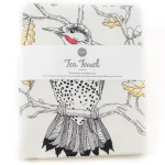 Absorbent northern flicker flour sack cotton kitchen towel