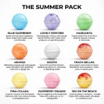 Assorted multi pack of Cocktail Bomb Shop Summer drink bombs