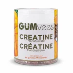 GUMvees Creatine Monohydrate Gummies 60 Count bottle standing on a plain white background