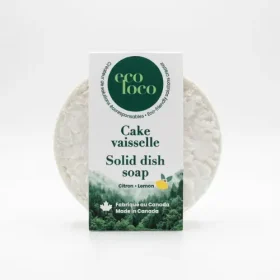 Eco Loco solid dish soap cake