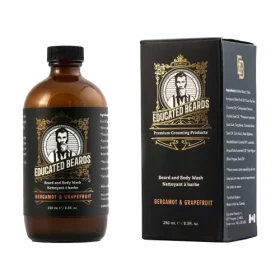 Educated Beards Beard Wash 250ml bottle