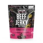 Bag of Carzan Meats Street Taco Grass-Fed Beef Jerky Bites