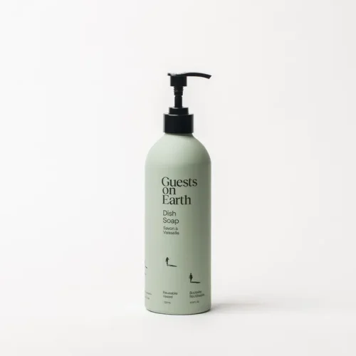 Guests on Earth Citrus Oasis dish soap bottle