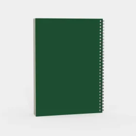 MediocrelyDrawn Stay Hoptimistic bunny spiral notebook