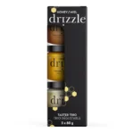 Drizzle Honey Taster Trio box featuring three mini jars of raw Canadian honey