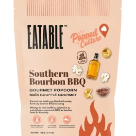 EATABLE Southern Bourbon BBQ Popcorn 125g pouch package