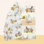 Ensemble de sacs à pain en cire d’abeille réutilisables Boucle d’Or Compagnons Poilues