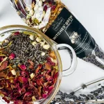 Hereward Farms Witches' Brew Simmer Pot mix package on a kitchen counter