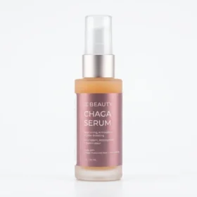 Dropper bottle of OC Beauty Co. Chaga Serum