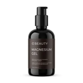 Bottle of OC Beauty Co. Magnesium Gel Sooth & Revive