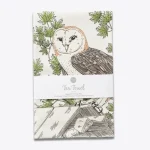 Porchlight Press Barn Owl Tea Towel