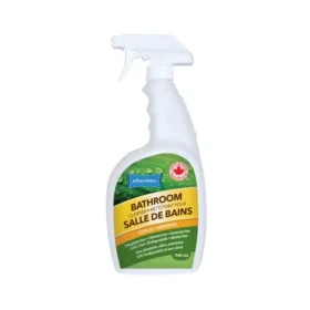 Effeclean Bathroom Cleaner bottle for removing soap scum from tiles tubs and sinks safely