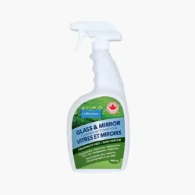 Effeclean Glass and Mirror Cleaner bottle for streak-free sparkling clean surfaces