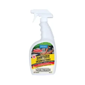 Effeclean Hard Surface Disinfectant spray bottle for killing viruses on hard surfaces