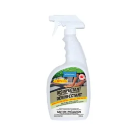 Effeclean Hard Surface Disinfectant spray bottle for killing viruses on hard surfaces