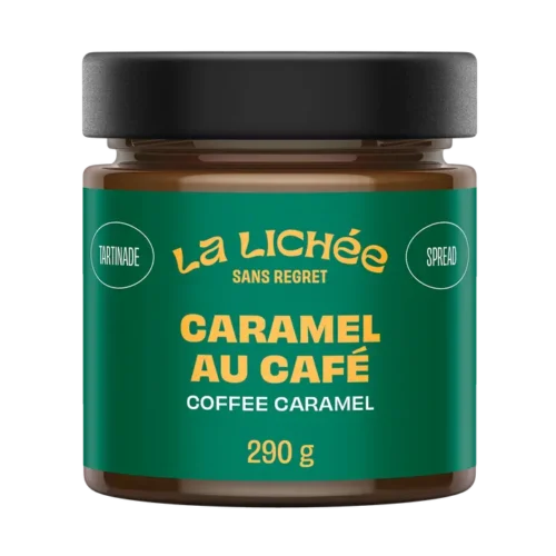 La Lichée Coffee Caramel 290g jar creamy Quebec caramel with real coffee