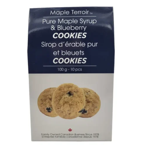 Maple Terroir Maple Syrup Blueberry Cookies 100g – Made in British Columbia