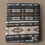 Wool Cabin Blanket Beaver Valley by MTN.HEAD, 90% wool 10% polyester, 70 x 58 inches, cut and sewn in Toronto, Ontario