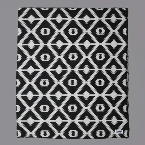 Muttonhead Wool Cabin Blanket - Tofino Wool Cabin Blanket Tofino by MTN.HEAD, 90% wool 10% polyester, 70 x 58 inches, cut and sewn in Toronto, Ontario