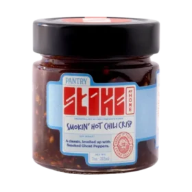 Stoke at Home Smokin' Hot Chili Crisp with Smoked Ghost Peppers 212mL – Made in Ontario