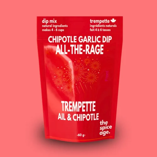 La trempette à l’ail Chipotle de l’ère épicée est en mode La trempette à l’ail Chipotle de l’ère épicée All-the-Rage – Fabriquée en Alberta
