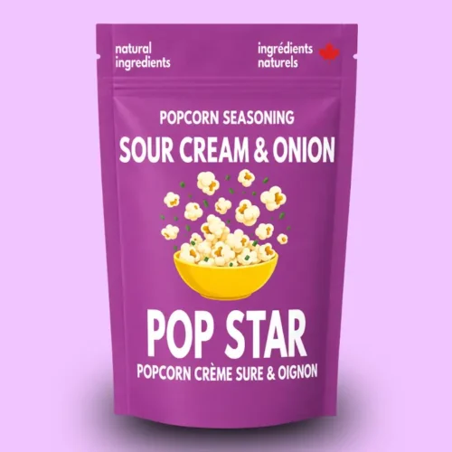 The Spice Age Pop Star Sour Cream Onion Popcorn Topper – Made in Alberta